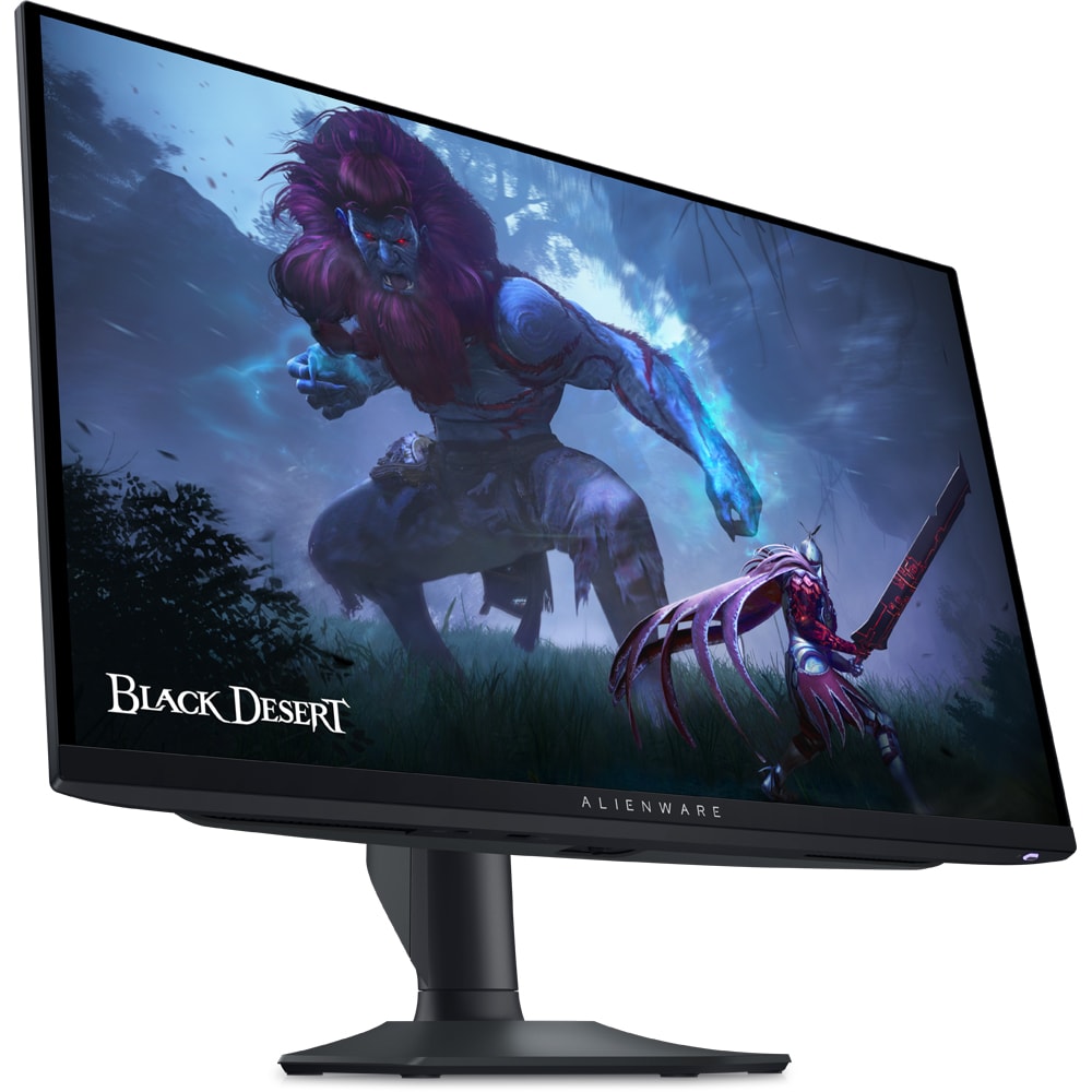 Monitor Gaming QD OLED DELL Alienware AW2725DF, 27", QHD, 360Hz, Adaptive-Sync, AMD FreeSync Premium Pro, HDR, negru