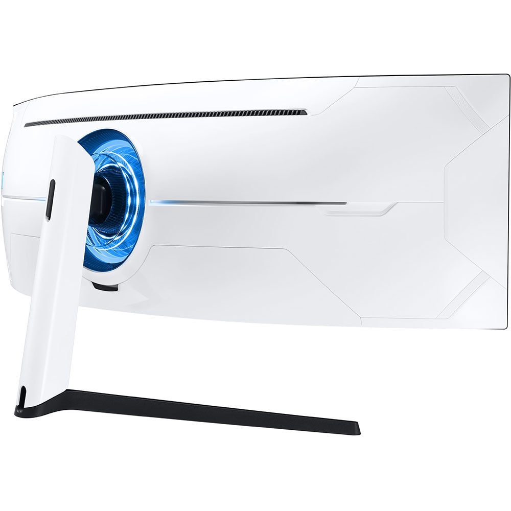 Monitor Gaming curbat LED VA SAMSUNG LC49G95TSSPXEN, 49", Dual QHD, 240Hz, G-Sync, AMD FreeSync Premium Pro, negru-alb