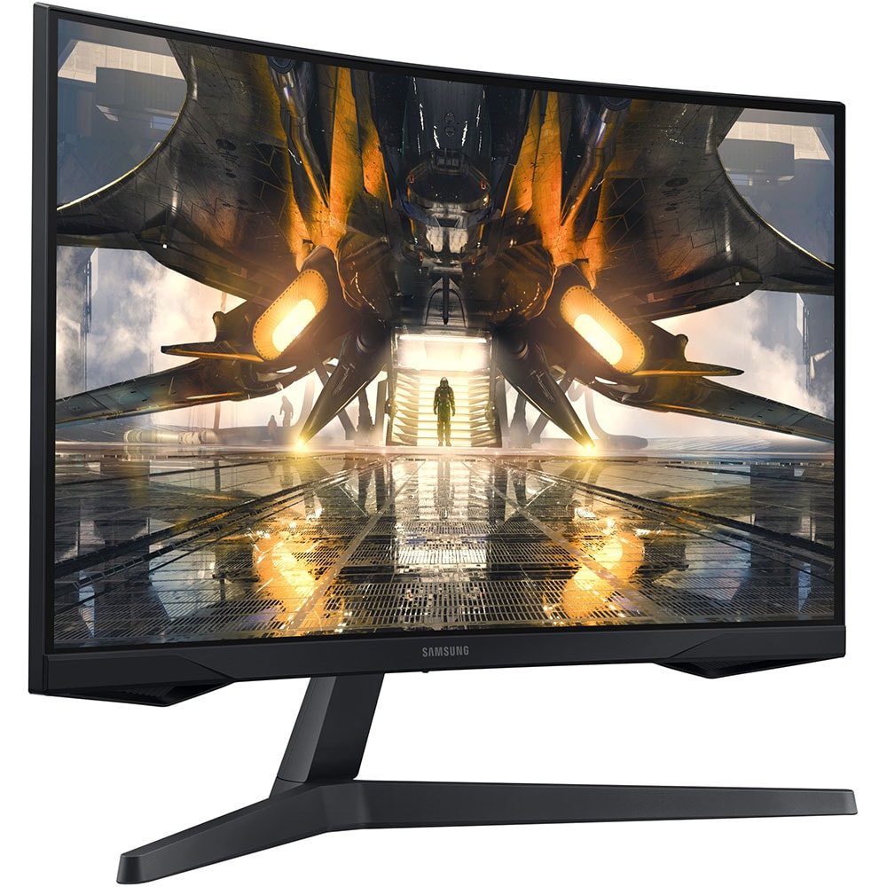 Monitor Gaming LED VA SAMSUNG Odyssey G5 LS27AG550EPXEN, 27", WQHD, 165Hz, FreeSync Premium, HDR, negru
