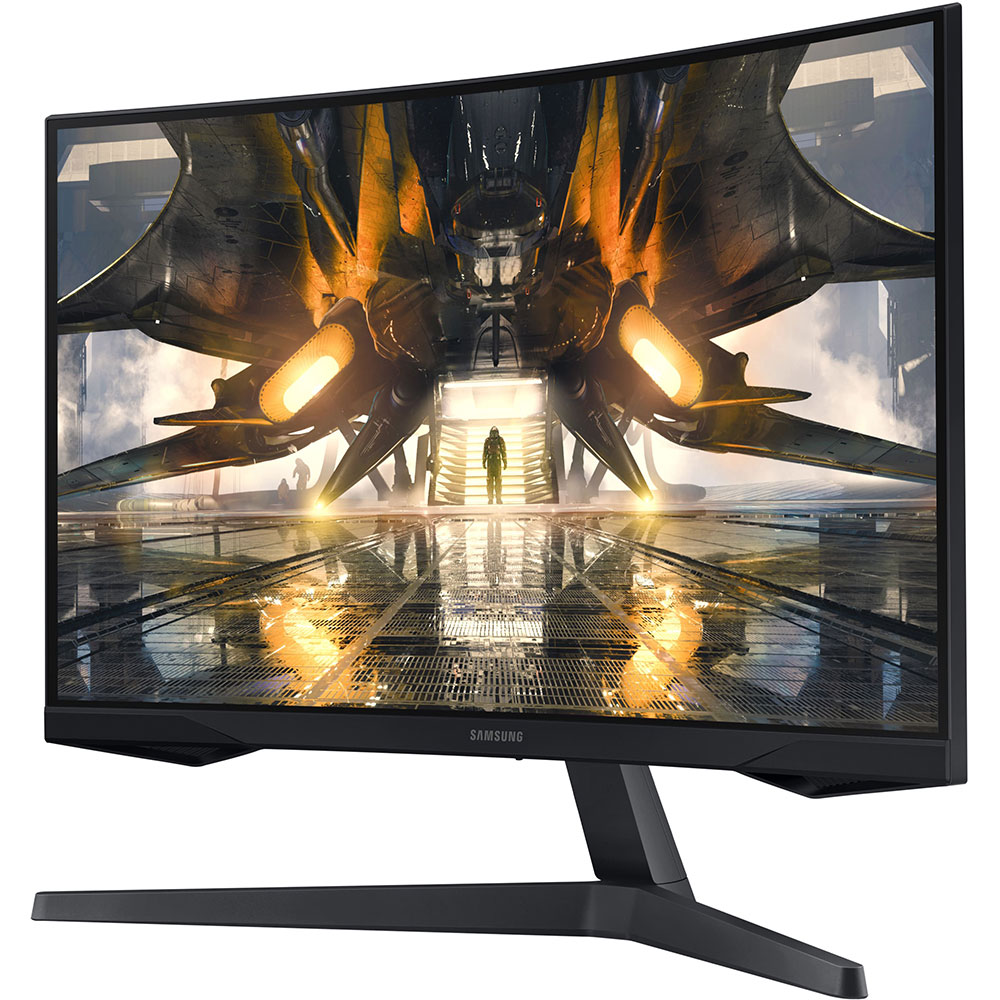 Monitor Gaming LED VA SAMSUNG Odyssey G5 LS27AG550EPXEN, 27", WQHD, 165Hz, FreeSync Premium, HDR, negru