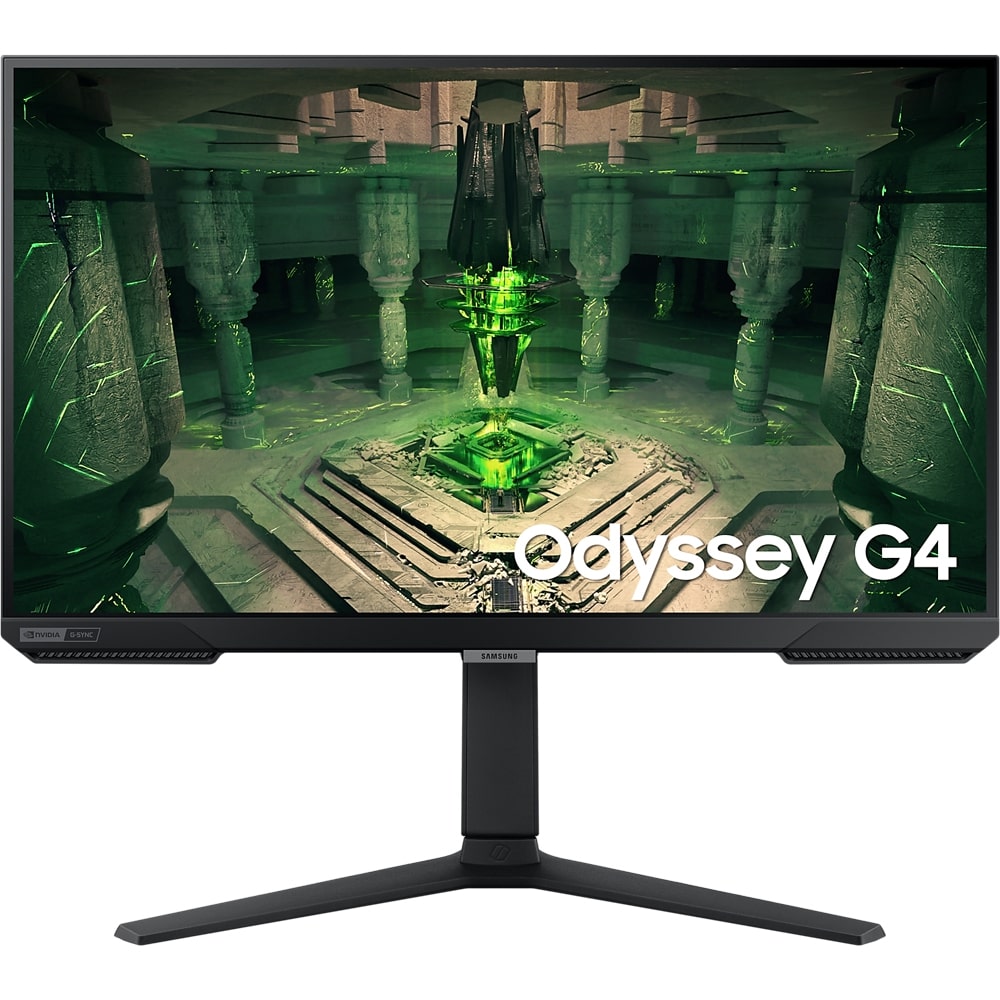 Monitor Gaming LED IPS SAMSUNG Odyssey G4 LS27BG400EUXEN, 27", Full HD, 240Hz, AMD FreeSync Premium, NVIDIA G-Sync, HDR10, negru