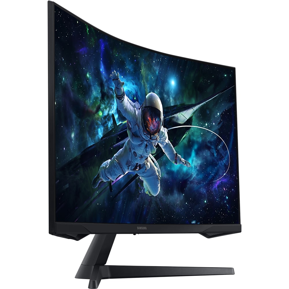 Monitor Gaming curbat LED VA SAMSUNG Odyssey G5 LS32CG552EUXEN, 32", QHD, 165Hz, AMD FreeSync, negru