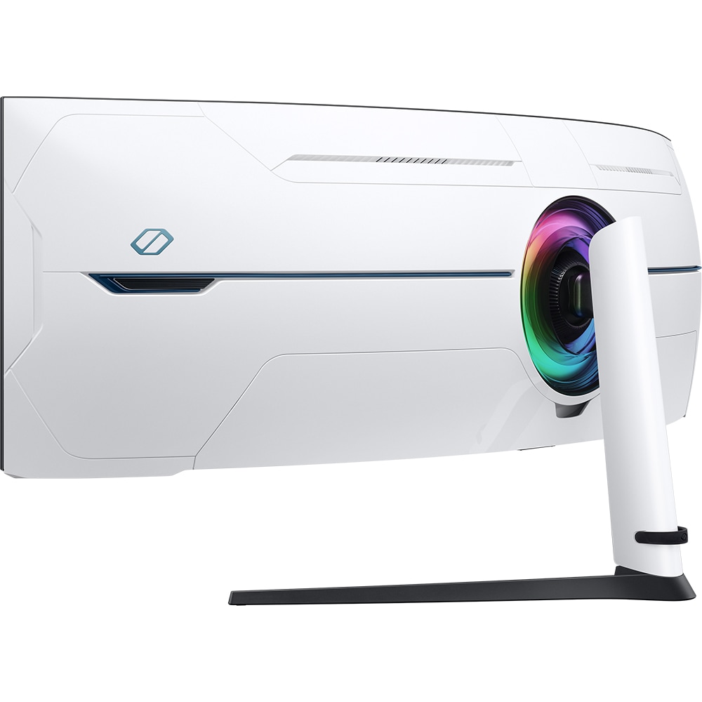 Monitor Gaming curbat LED VA SAMSUNG LS57CG952NUX, 57", Dual UHD, 240Hz, AMD FreeSync Premium Pro, HDR, alb