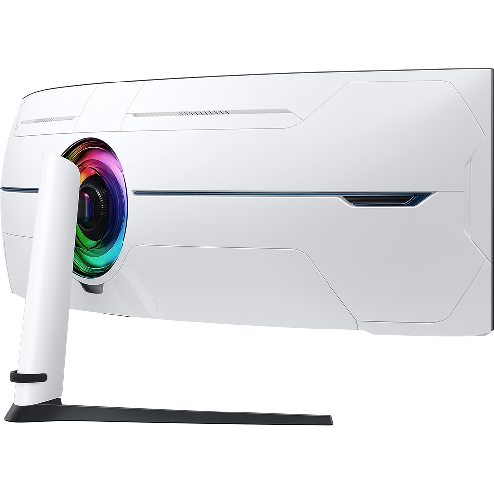 Monitor Gaming curbat LED VA SAMSUNG LS57CG952NUX, 57", Dual UHD, 240Hz, AMD FreeSync Premium Pro, HDR, alb
