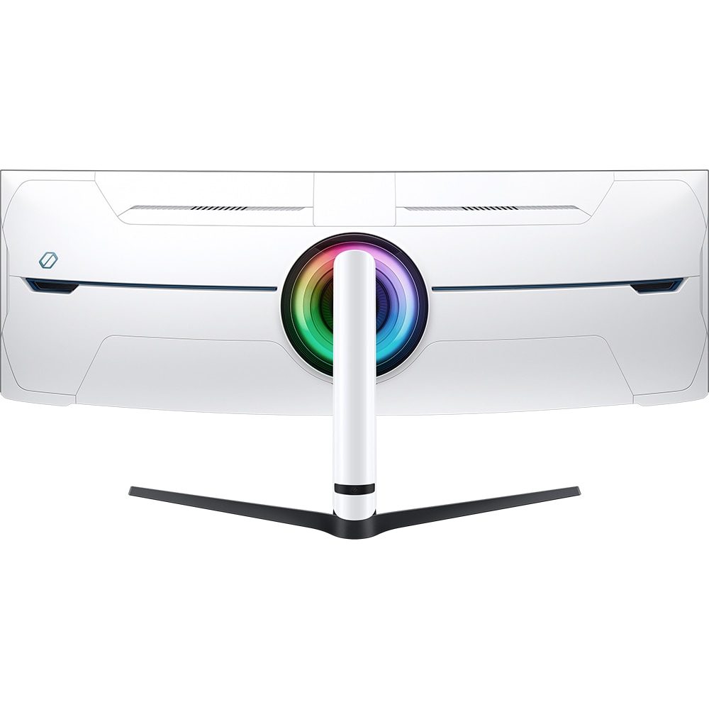 Monitor Gaming curbat LED VA SAMSUNG LS57CG952NUX, 57", Dual UHD, 240Hz, AMD FreeSync Premium Pro, HDR, alb