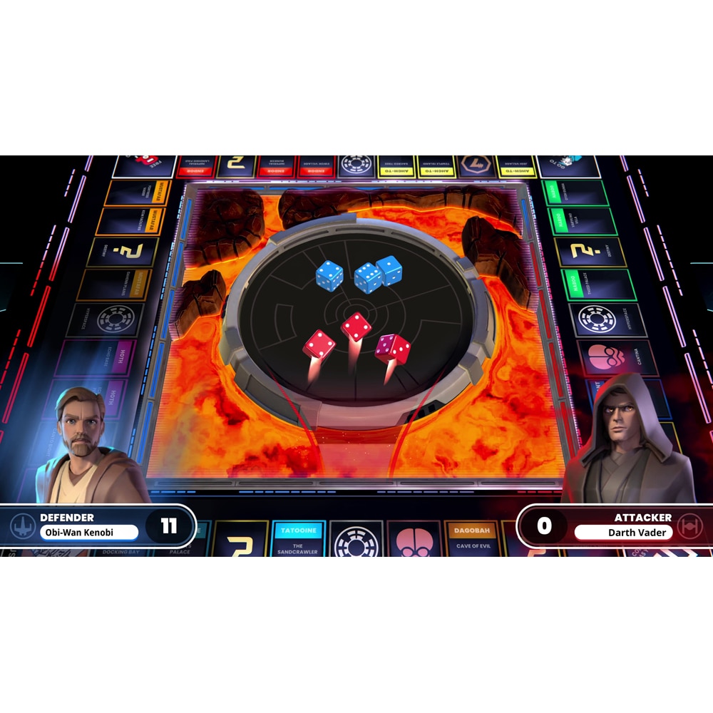 Joc Monopoly Star Wars - Heroes vs Villains (Code in a box) Nintendo Switch