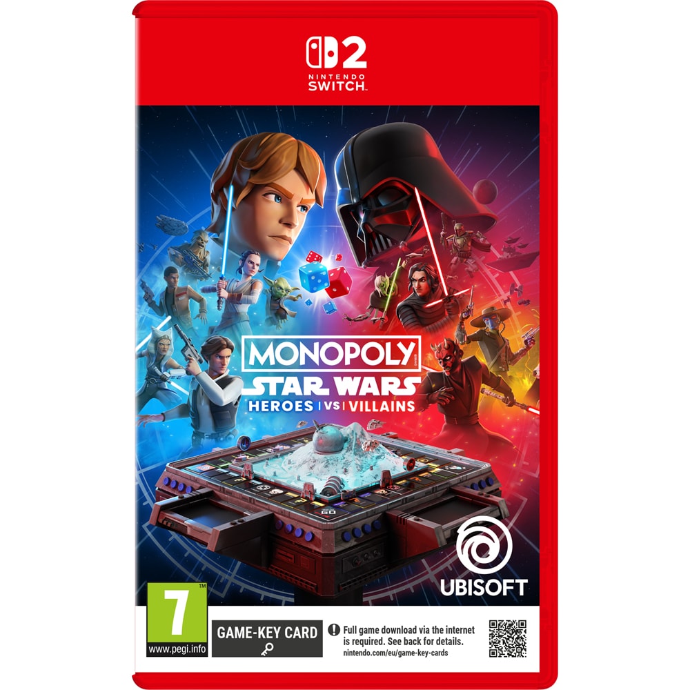 Joc Monopoly Star Wars - Heroes vs Villains (Game Key Card) Nintendo Switch 2
