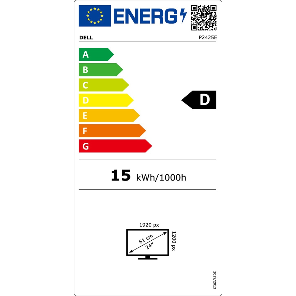 Monitor LED IPS DELL P2425E, 24", WUXGA, 100Hz, USB-C, argintiu-negru