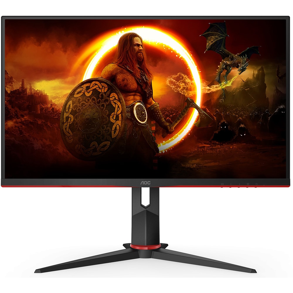 Monitor Gaming LED IPS AOC Q27G2S/EU, 27", WQHD, 165Hz, Adaptive Sync, negru