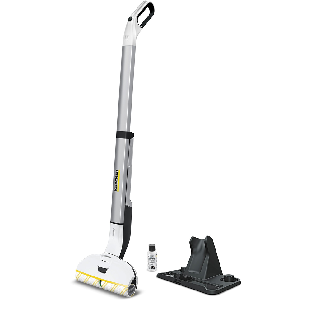 Mop electric KARCHER EWM 2, 0.36l, 7.2V, autonomie max 20 min, alb-galben