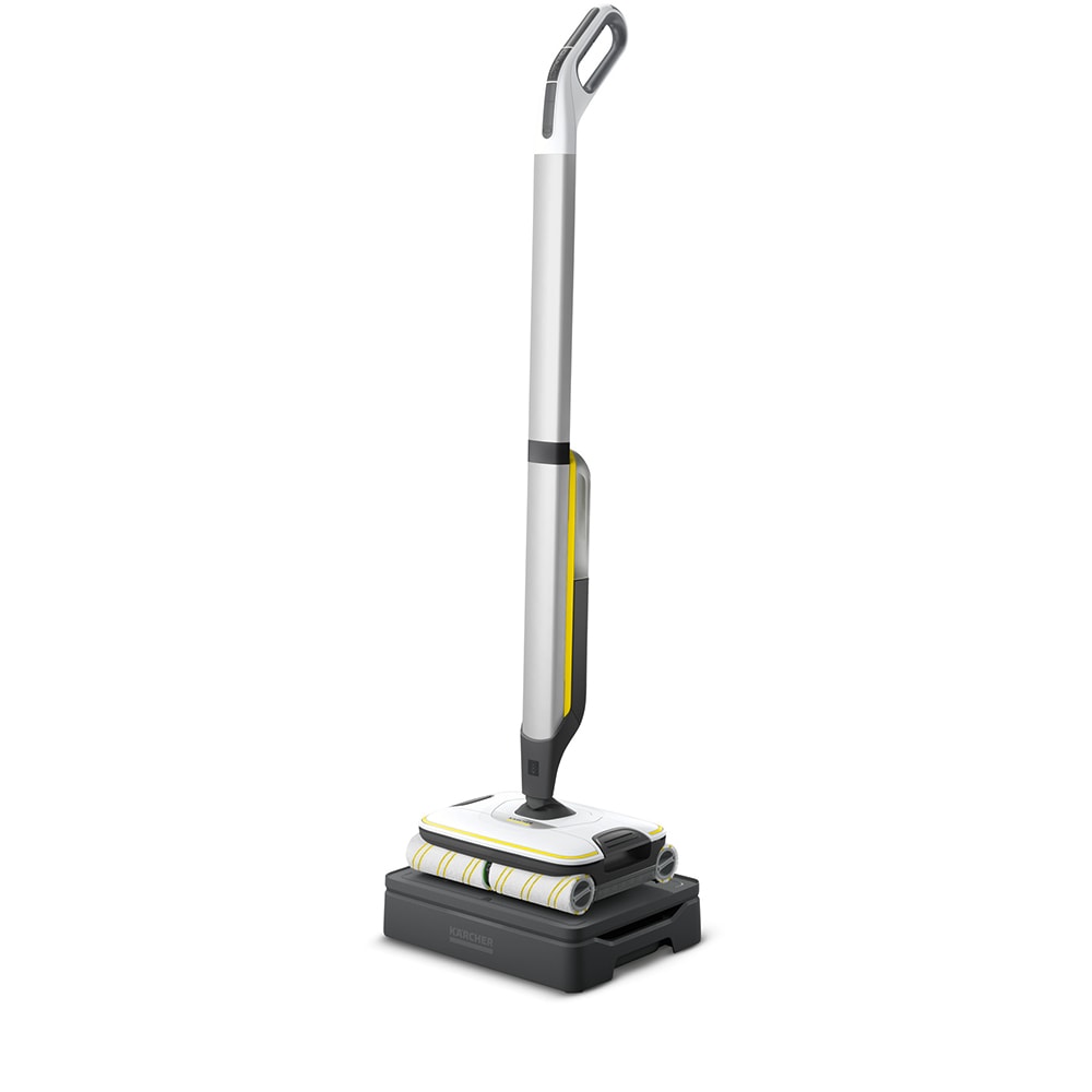 Mop electric KARCHER FC 7 Cordless, 0.4l, 25V, pana la 45 min, alb-negru