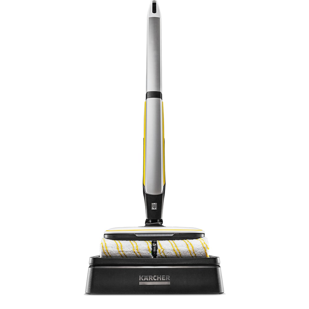 Mop electric KARCHER FC 7 Signature Line, 0.4l, 25.2V, autonomie max 45 min, alb-argintiu