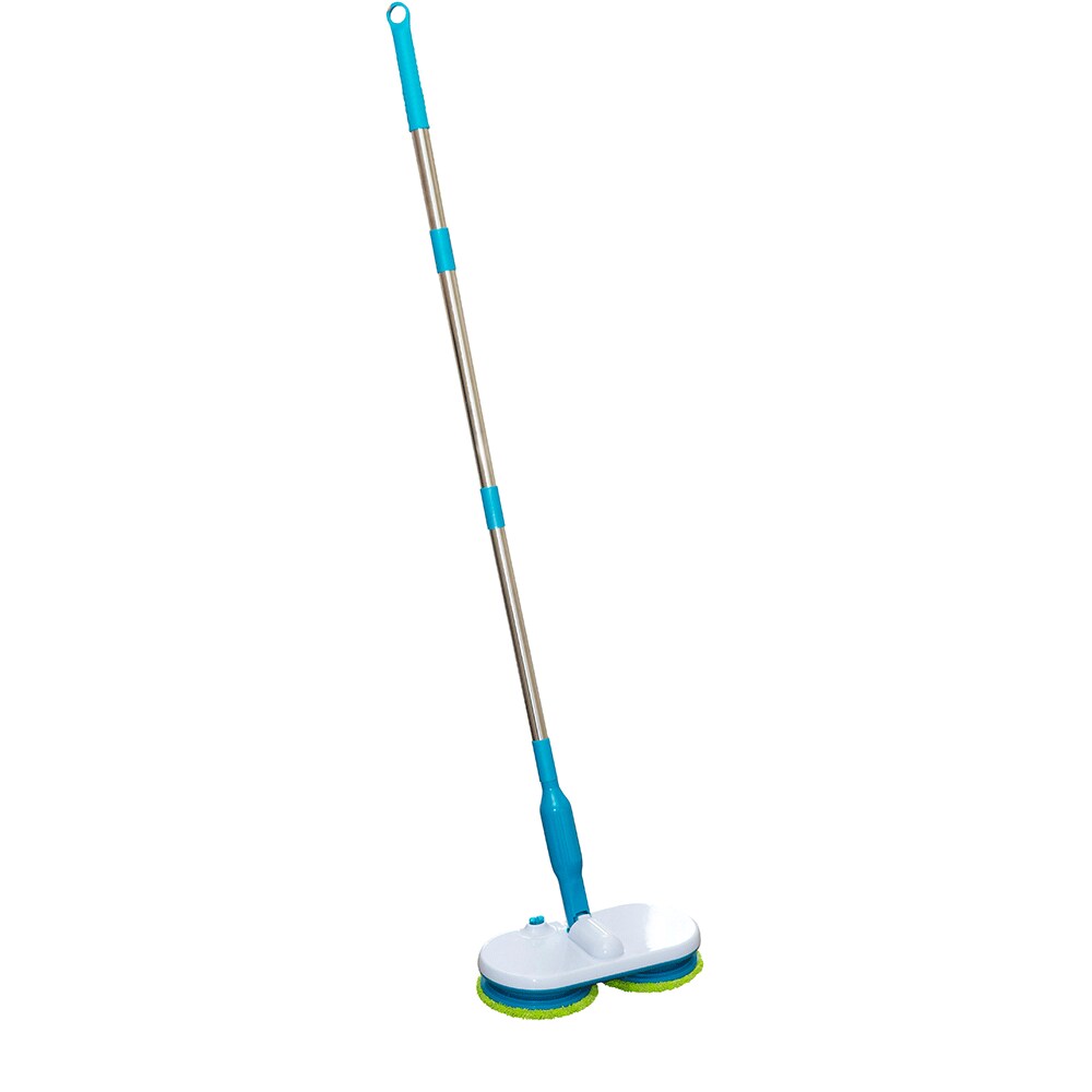 Mop electric MEDIASHOP Hurricane Floating Mop M30457, 7.4V, pana la 90 min, alb-albastru
