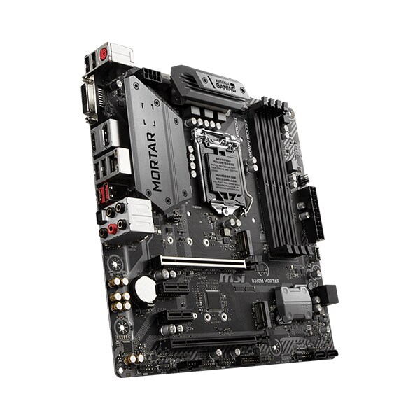 Placa de baza MSI B360M MORTAR, socket 1151, 4xDDR4, 4xSATA3, mATX