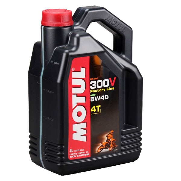 Ulei moto MOTUL 300V Factory Line MOT300V5W404L, 5W40, 4l