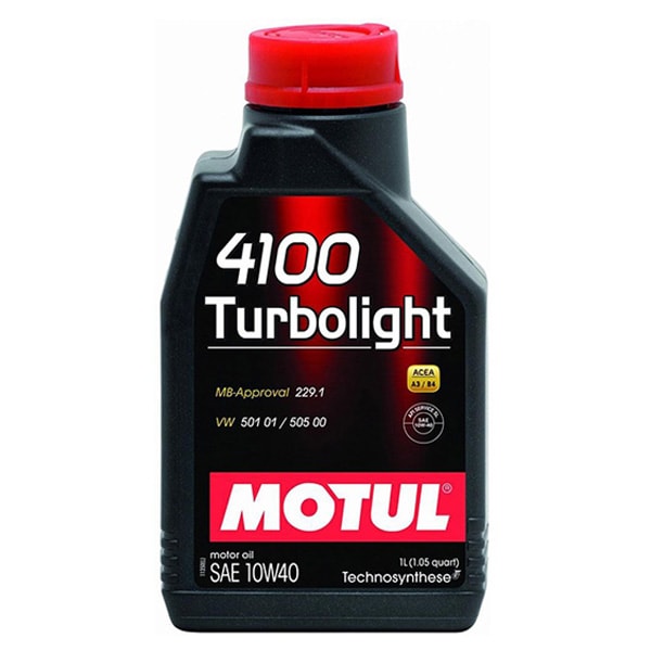 Ulei motor MOTUL 4100 Turbolight, 10W40, 1l