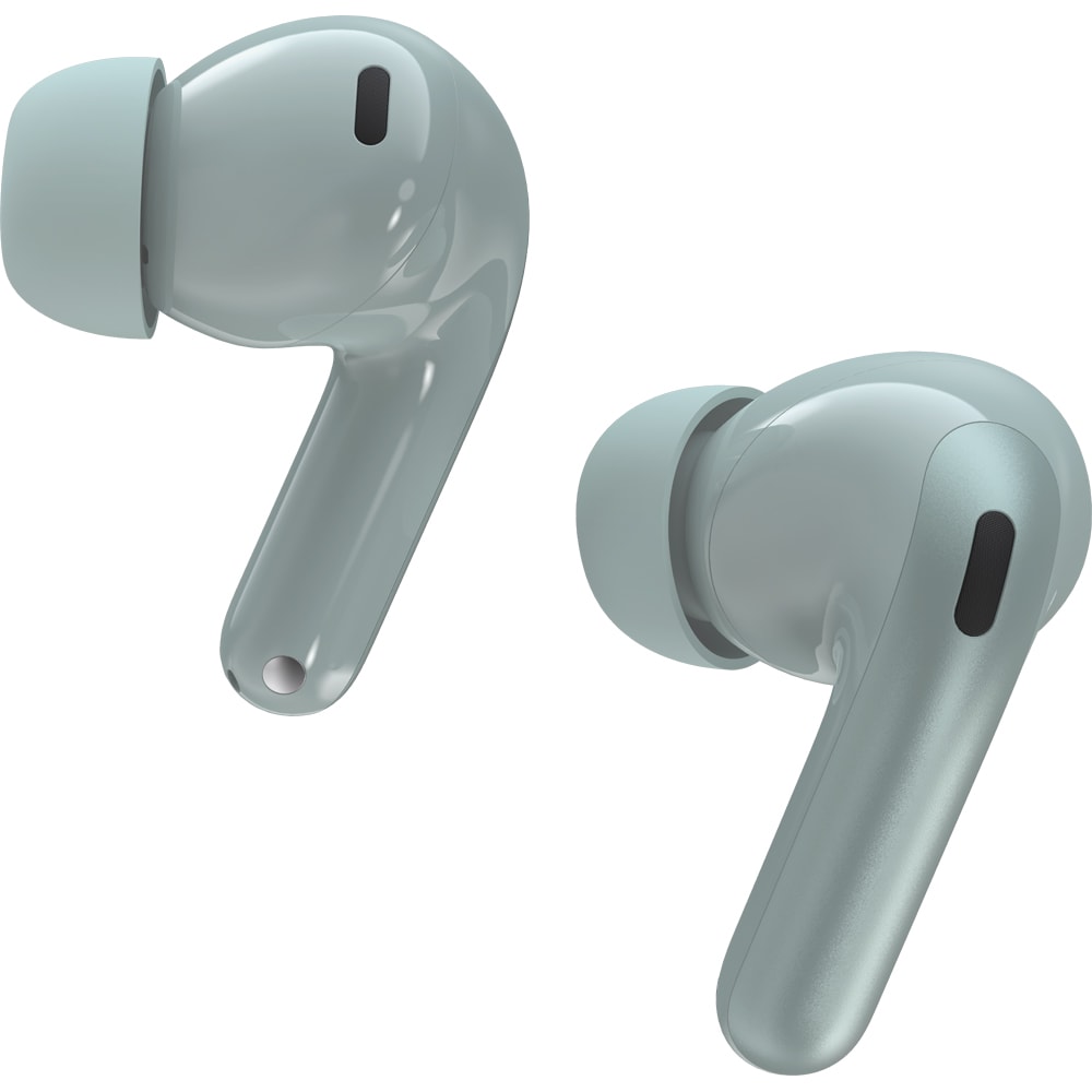 Casti MOTOROLA Moto Buds 2, True wireless, Bluetooth, In-ear, Microfon, Noise Cancelling, Pantone Gray Mist
