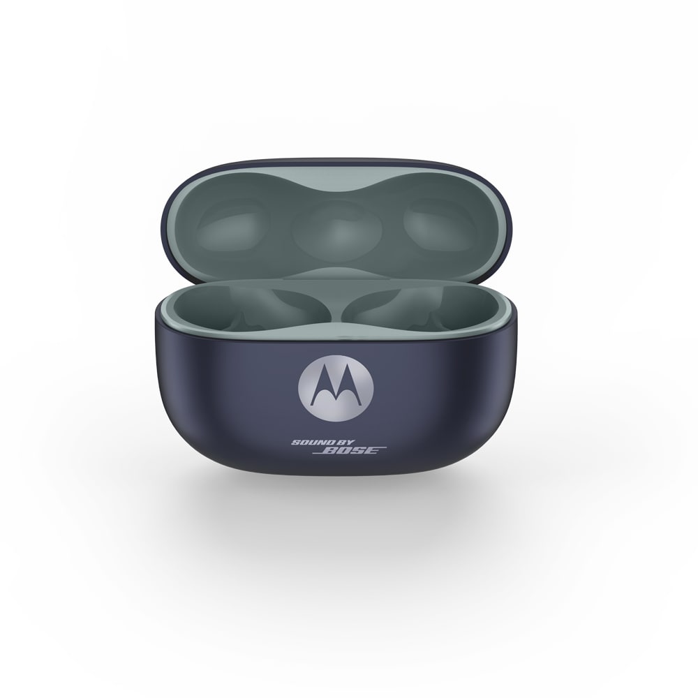 Casti MOTOROLA Moto Buds 2 Plus, True wireless, Bluetooth, In-ear, Microfon, Noise Cancelling, Pantone Silhouette