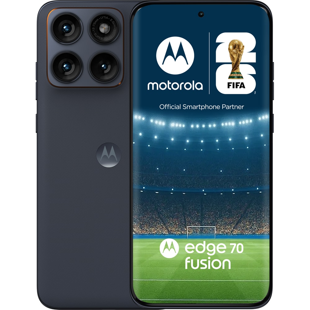 Telefon MOTOROLA Edge 70 Fusion, 256GB, 12GB RAM, Dual SIM, Silhouette