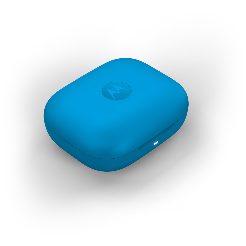 Casti MOTOROLA Moto Buds Bass, True wireless, Bluetooth, In-ear, Microfon, Noise Cancelling, Blue Jewel