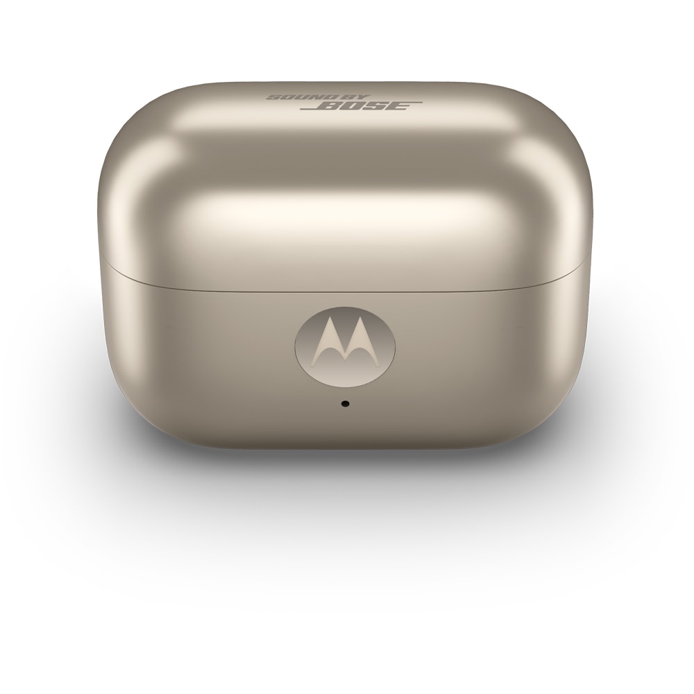 Casti MOTOROLA Moto Buds Loop Swarovski Edition, True wireless, Bluetooth, In-ear, Microfon, Sound by Bose, French Oak