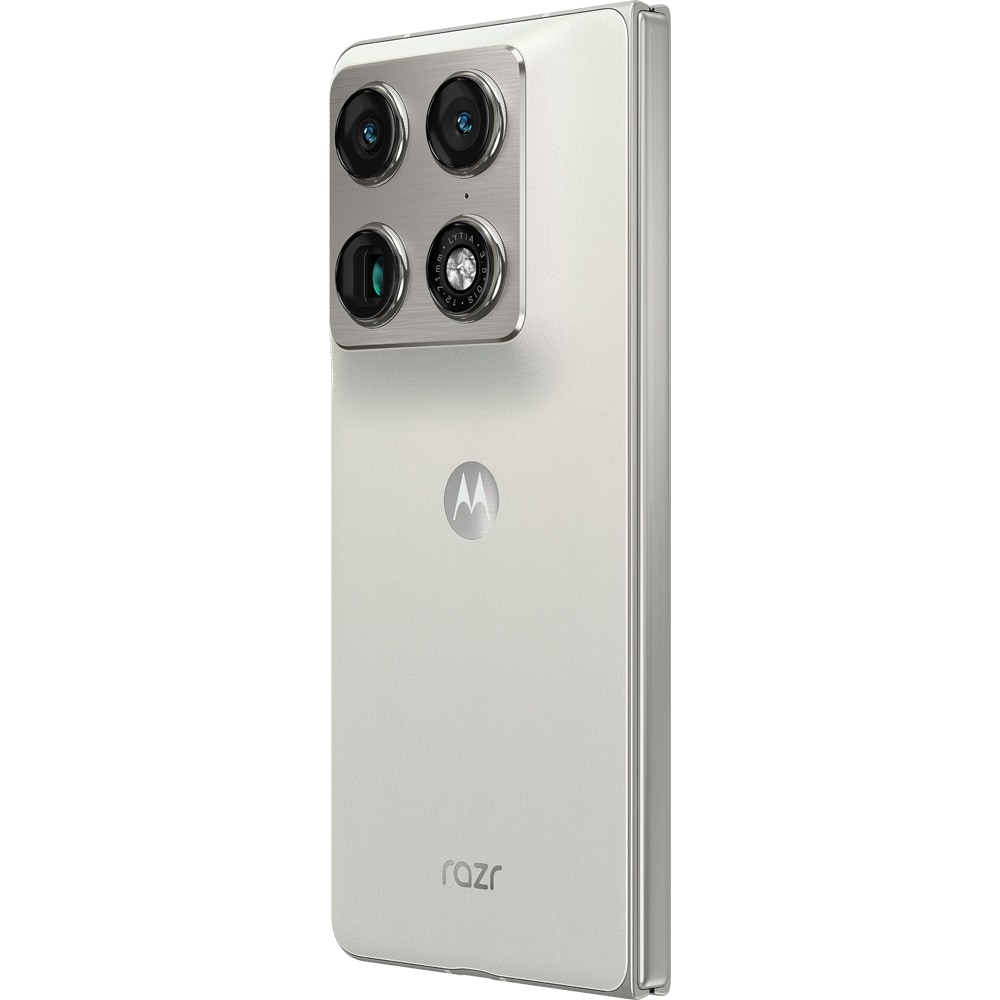 Telefon MOTOROLA Razr Fold, 512GB, 16GB RAM, Dual SIM, Lily White