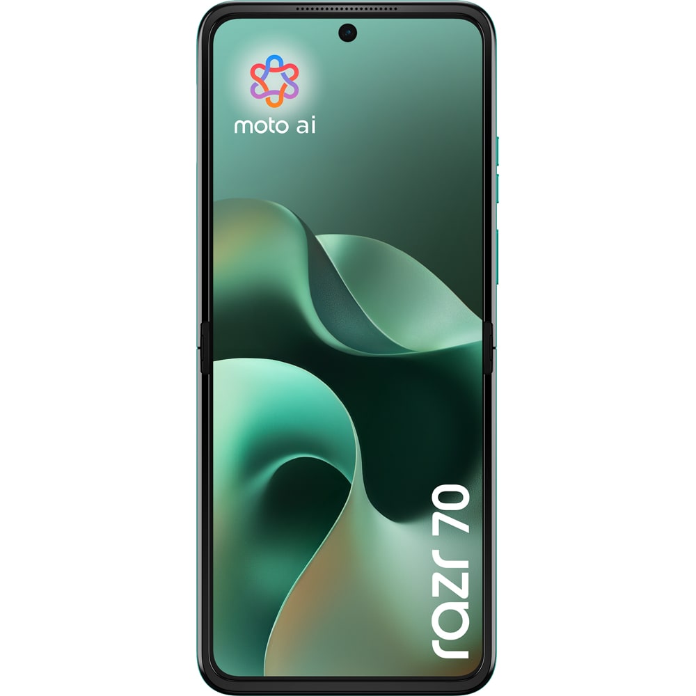 Telefon MOTOROLA Razr 70, 256GB, 8GB RAM, Dual SIM, Sporting Green
