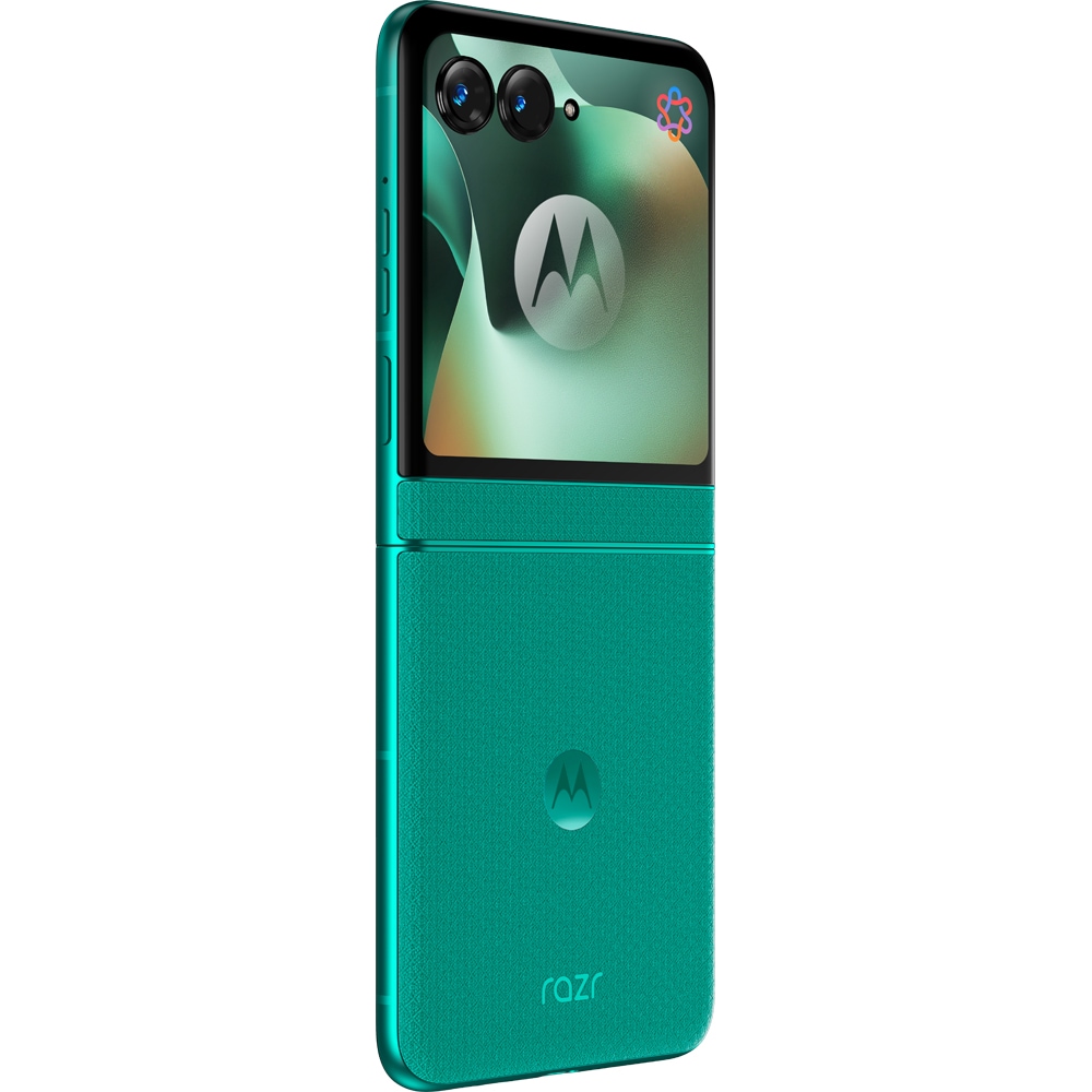 Telefon MOTOROLA Razr 70, 256GB, 8GB RAM, Dual SIM, Sporting Green