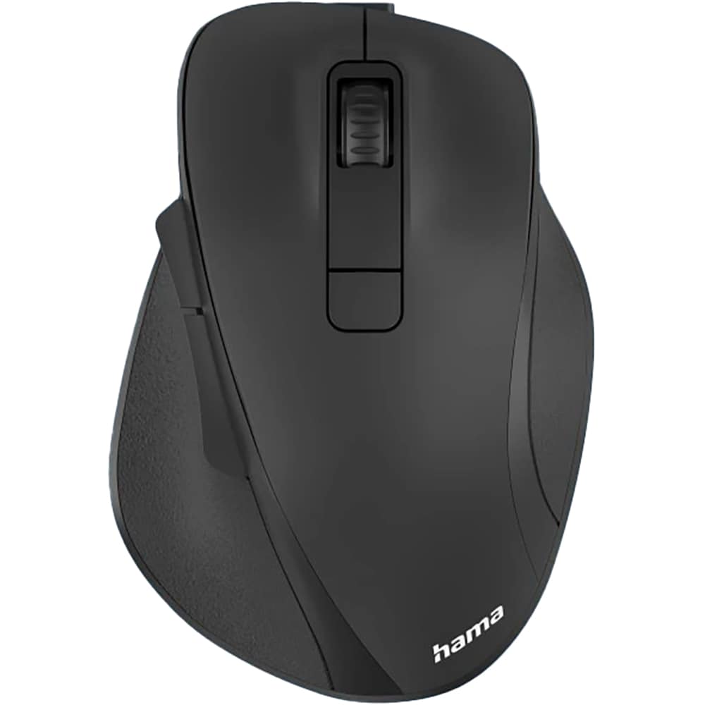 Mouse Wireless HAMA MW-500 Recharge, 1600 dpi, negru