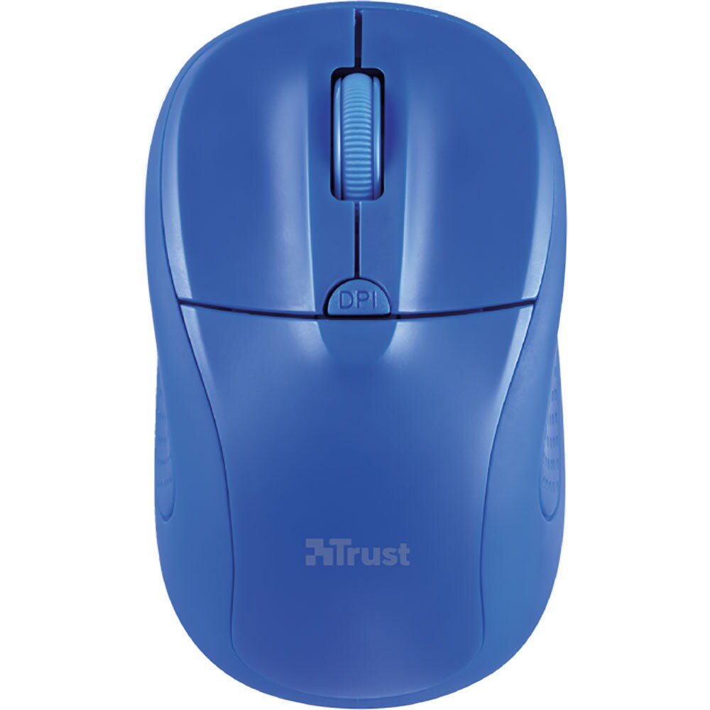 Mouse Wireless TRUST Primo, 1600 dpi, albastru