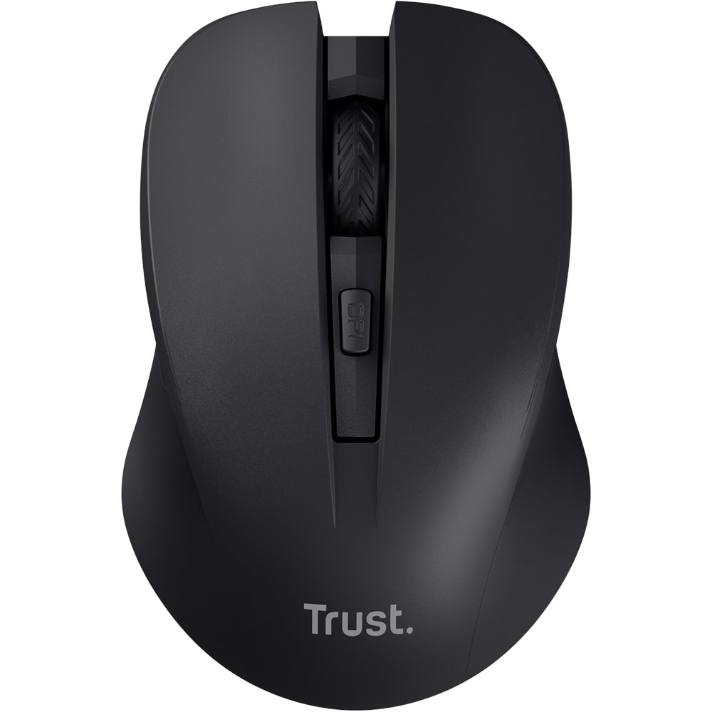 Mouse Wireless TRUST Mydo 25084, 1800 dpi, negru