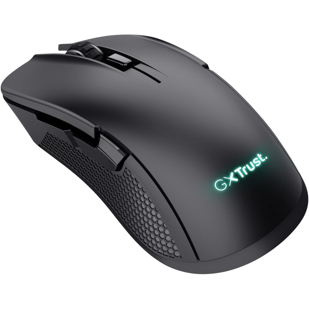 Mouse Gaming Wireless TRUST GXT931 Ybar, 7200 dpi, negru