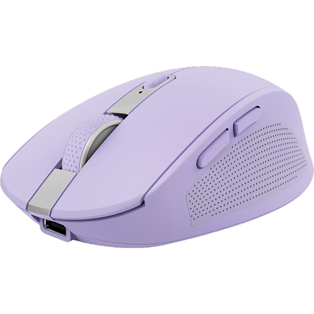 Mouse Wireless TRUST Ozaa 25384, 3200 dpi, violet