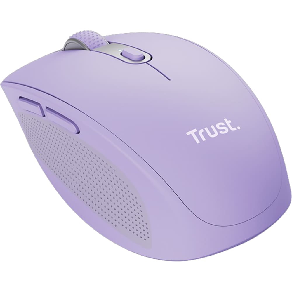Mouse Wireless TRUST Ozaa 25384, 3200 dpi, violet
