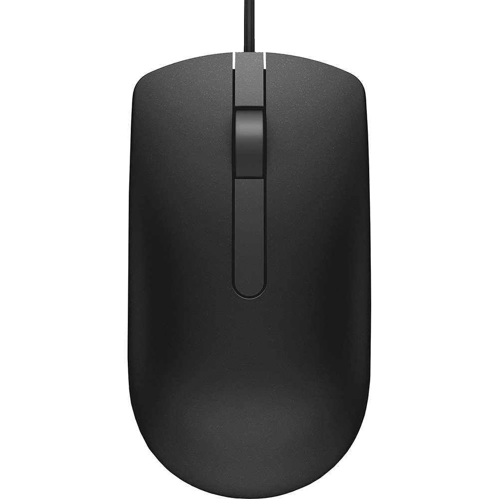 Mouse cu fir DELL MS116, 1000 dpi, negru