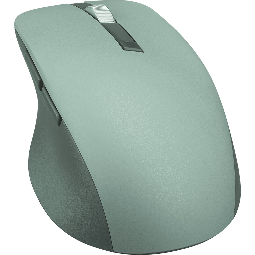 Mouse Wireless ASUS SmartO Mouse MD200 Silent Plus, Dual Mode, 4200 dpi, Bluetooth, verde deschis
