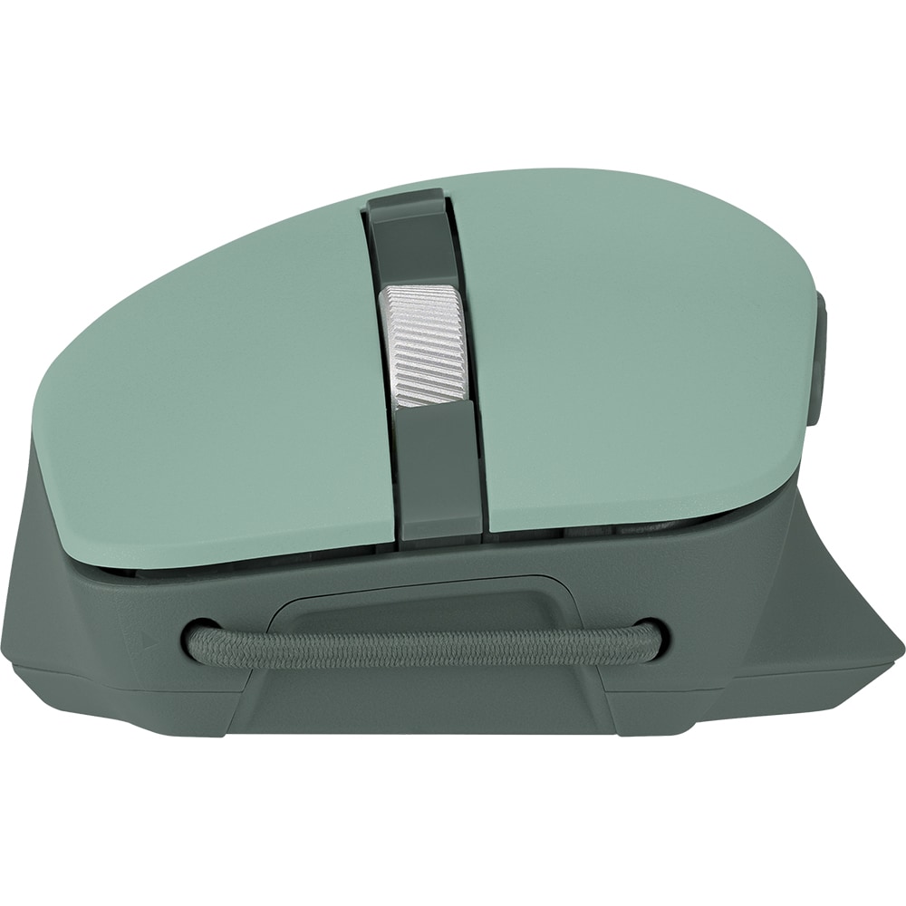 Mouse Wireless ASUS SmartO Mouse MD200 Silent Plus, Dual Mode, 4200 dpi, Bluetooth, verde deschis