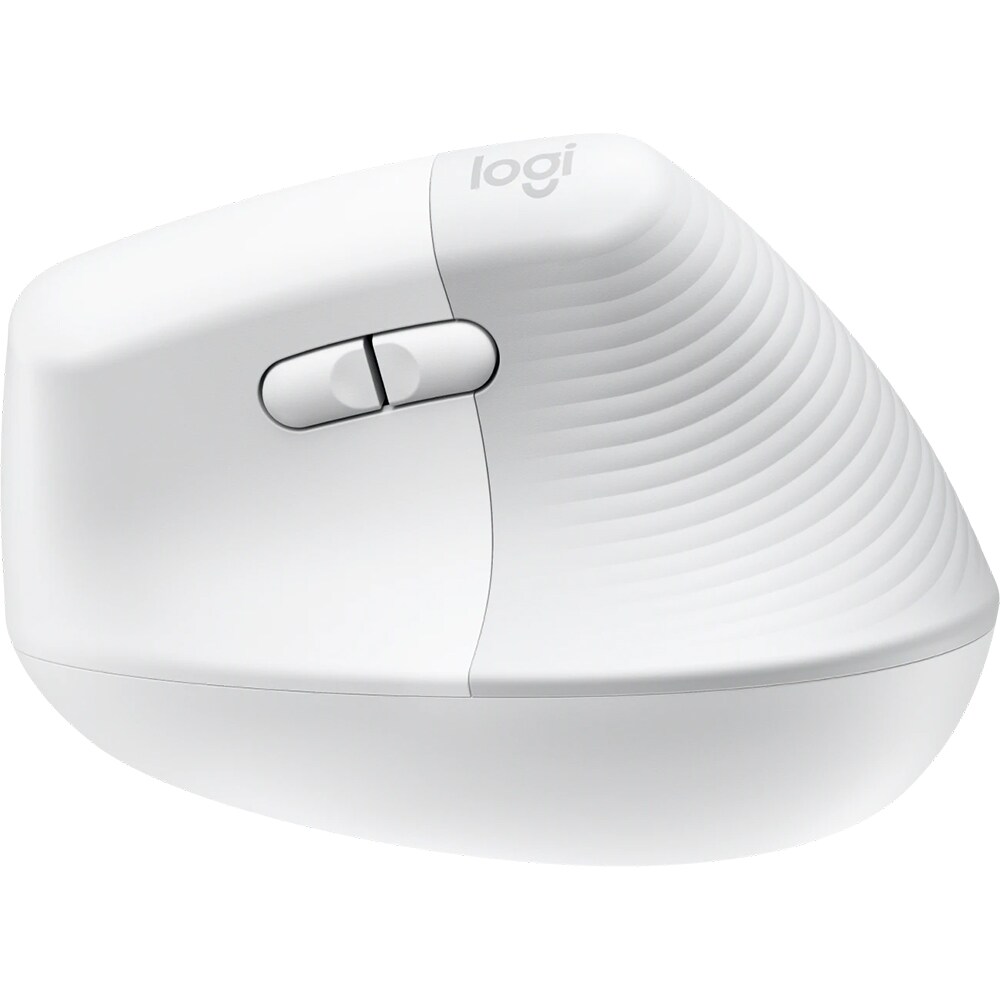 Mouse Bluetooth pentru Mac LOGITECH Lift Vertical , 4000 dpi, alb