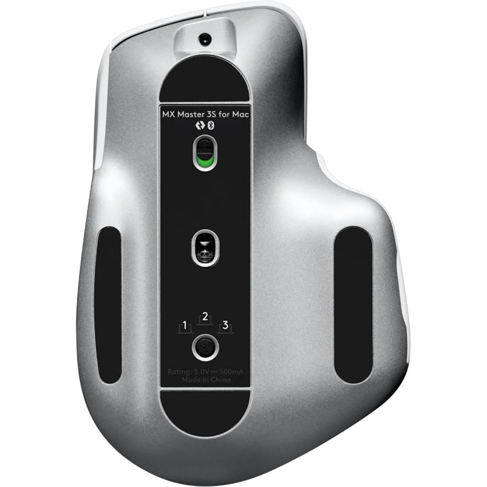 Mouse Bluetooth pentru Mac LOGITECH MX Master 3S, 8000 dpi, alb
