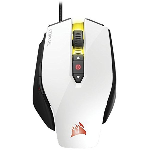 Mouse gaming CORSAIR M65 Pro RGB, 12000 dpi, alb