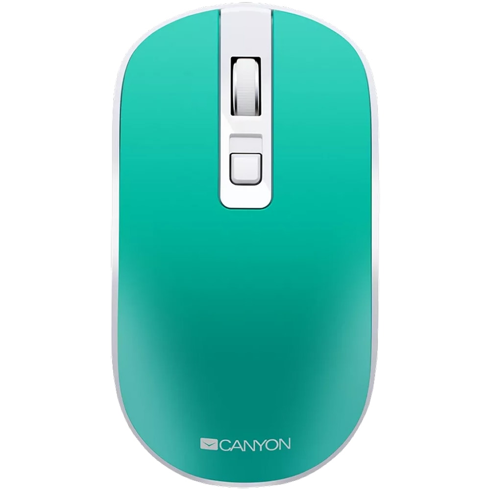 Mouse Wireless CANYON MW-18, 1600 dpi, cyan