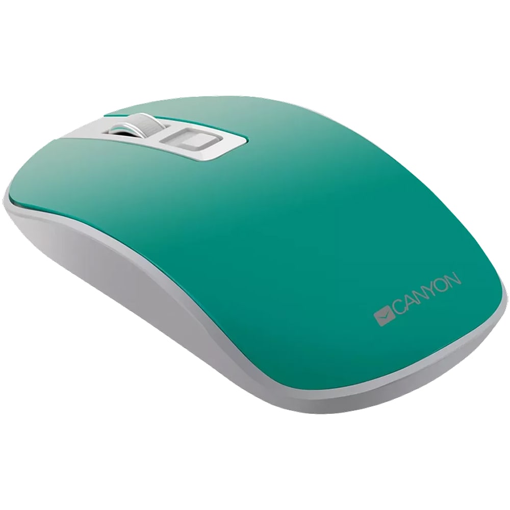Mouse Wireless CANYON MW-18, 1600 dpi, cyan