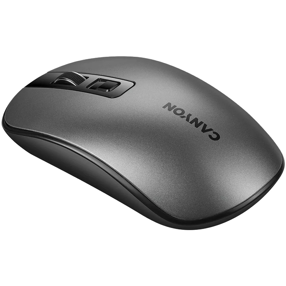 Mouse Wireless CANYON MW-18, 1600 dpi, gri