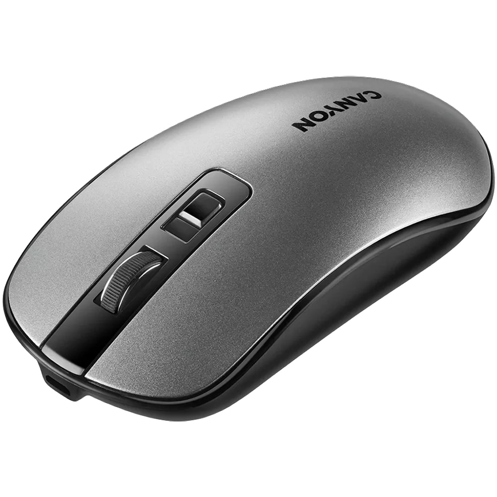 Mouse Wireless CANYON MW-18, 1600 dpi, gri