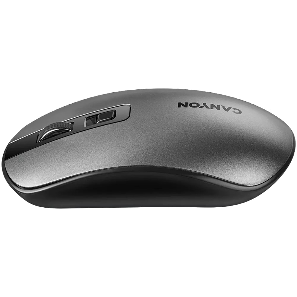 Mouse Wireless CANYON MW-18, 1600 dpi, gri