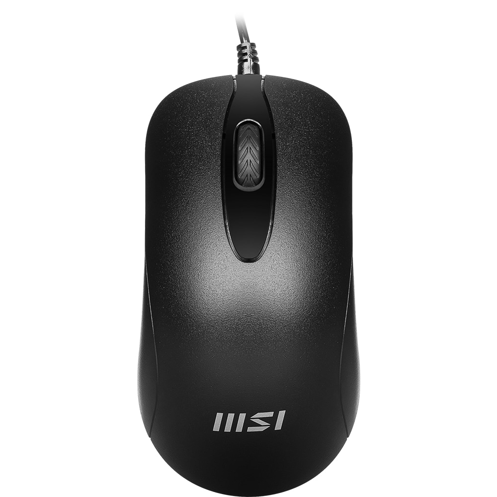 Mouse cu fir MSI M88, 1600 dpi, negru