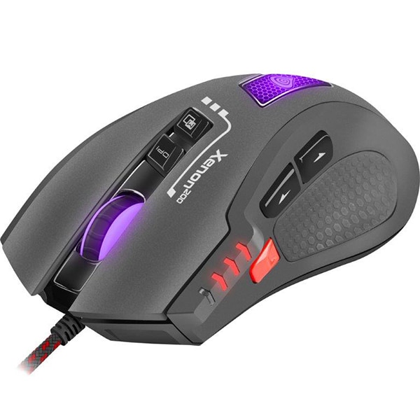 Mouse Gaming NATEC Genesis Xenon 200, 3000 dpi, negru