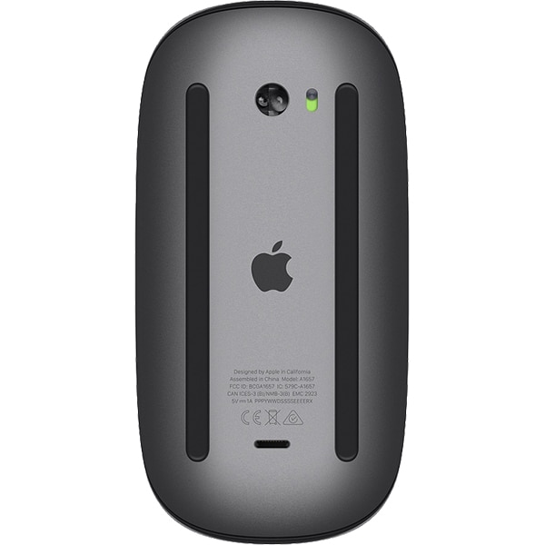 Mouse Bluetooth APPLE Magic 2, 2400 dpi, Space Grey