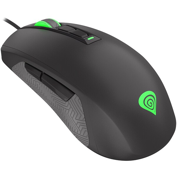 Mouse Gaming GENESIS Krypton 300, 4000 dpi, negru