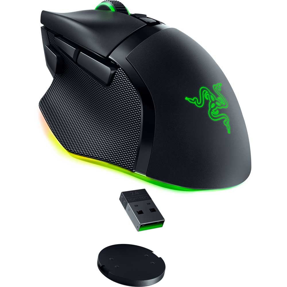 Mouse Gaming Wireless RAZER Basilisk V3 Pro, Dual-Mode, 30000 dpi, Bluetooth, negru